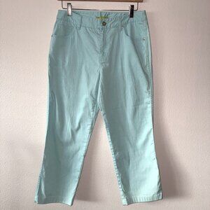 Sigrid Olsen‎ Light Turquoise Modernist 00 Pants Size 4